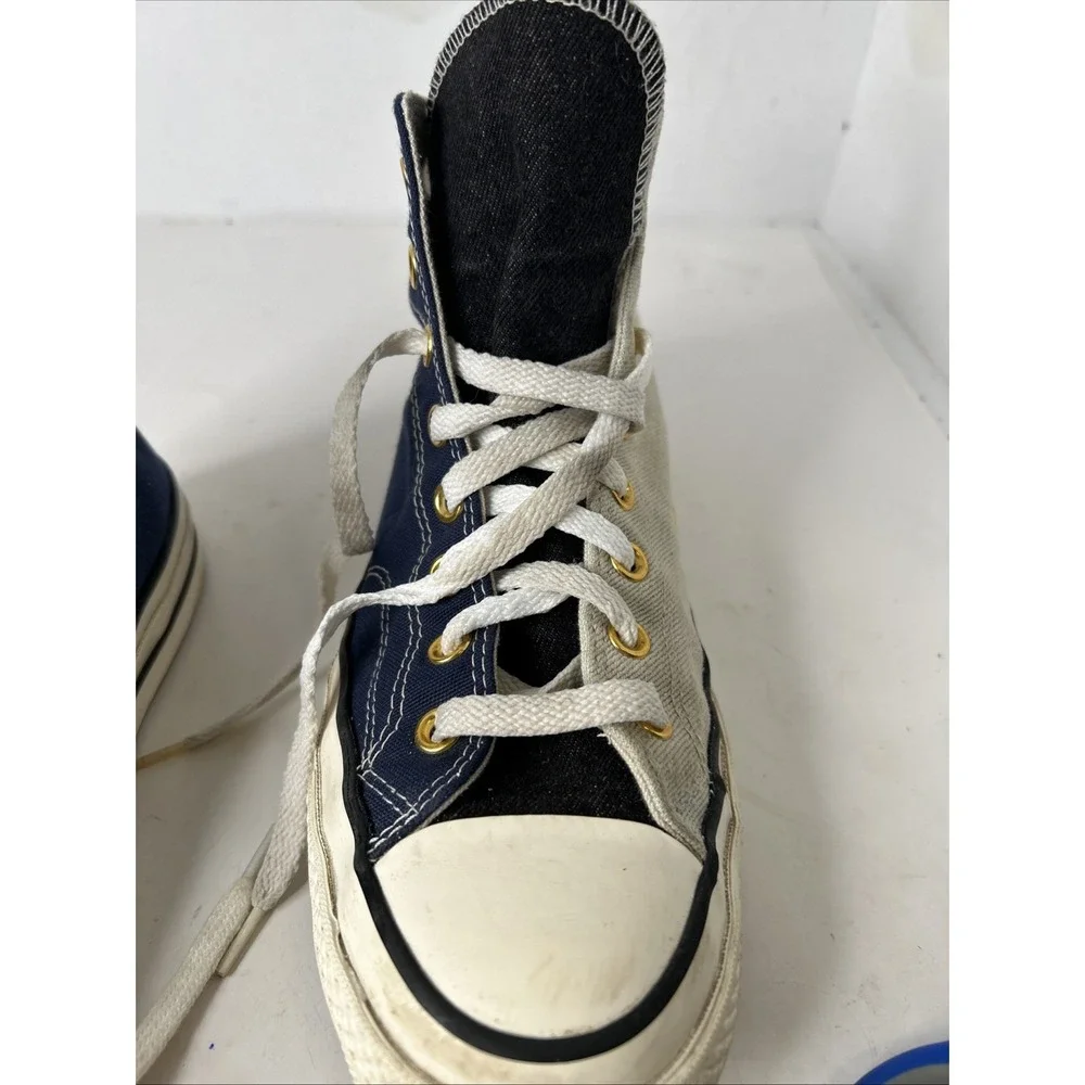 Chuck  Taylor converse 70 All Star Two Tone Canvas Sneakers‎ Sz W 10.5  M 8.5